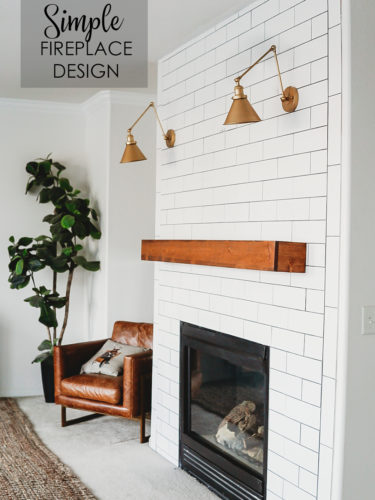 Simple Fireplace Remodel